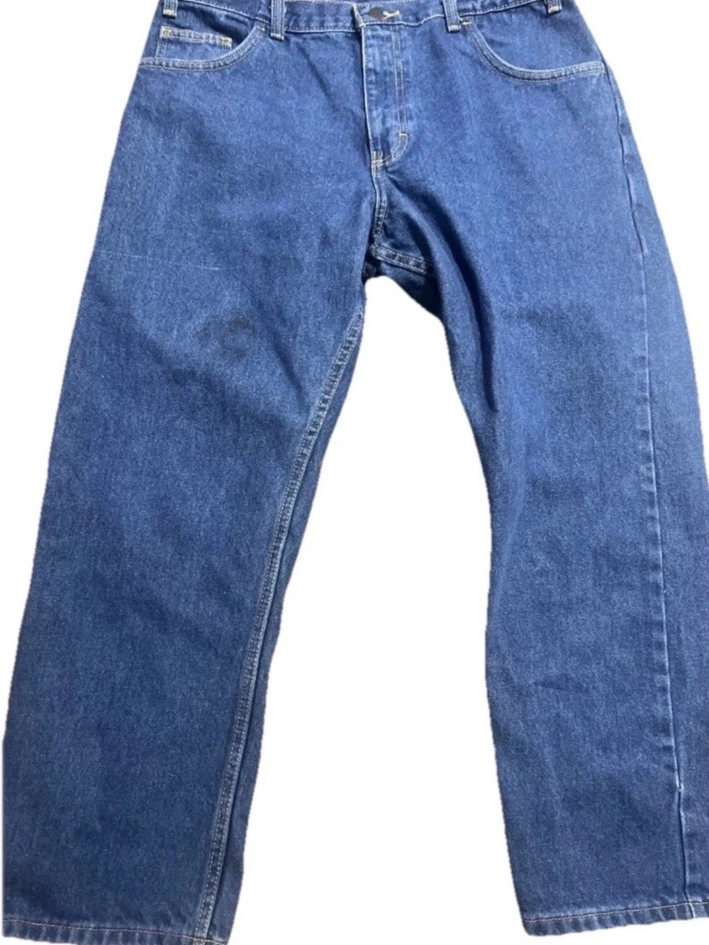 SteelGuard NFPA 2112 FR Men’s Blue Denim CAT 2 36x28 lot of 2 - Picture 3 of 12